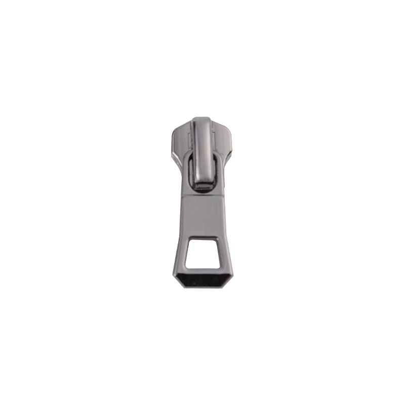 FY3607 5# glisor din metal nichel negru strălucitor